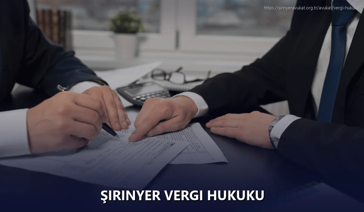 Şirinyer Vergi Hukuku